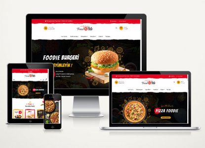 E Ticaret Web Tasarımı E-Ticaret Paketi Fast Food Soft Bite